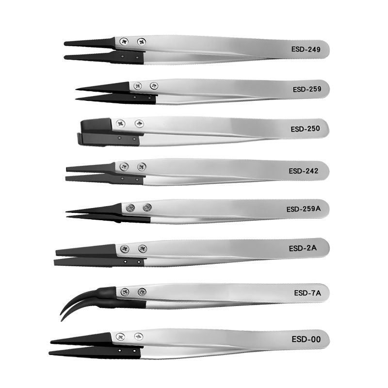 ESD Tweezers for Safe Electronics Handling