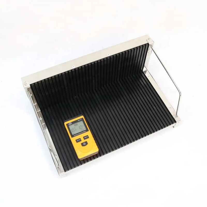 L-Type ESD-Safe PCB Storage Rack with 10E4-10E9Ω Surface Resistance for Antistatic Protection